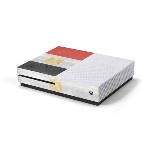 Egyptian Flag Distressed Xbox One S Console Skin